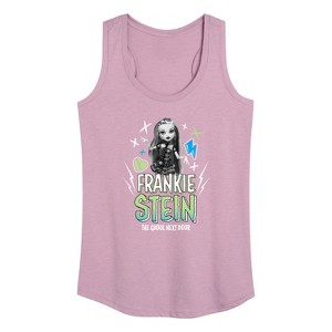 Women's - Monster High - Frankie Stein The Ghoul Next Next Door Graphic Racerback Tank - 1 of 4