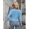 Womens Tie Front Sweater Cardigan Long Sleeve Rib Knit Shrug for Dress Sweaters Crop Tops Womens Soft Cardigan - 2 of 4