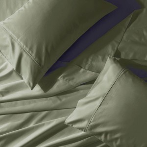 Twin XL Good Weight 100% Cotton Sateen Sheet Set - Deep Pockets (16 inches) - 1 of 4