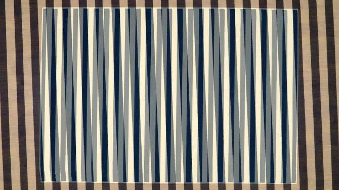 Fretwork Stripes Rug, 2 of 6, play video