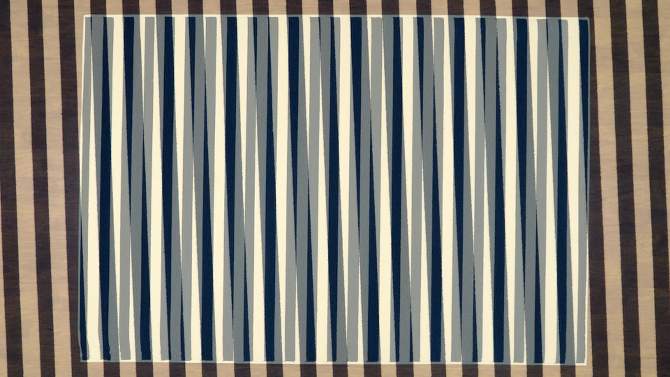 Fretwork Stripes Rug, 2 of 6, play video