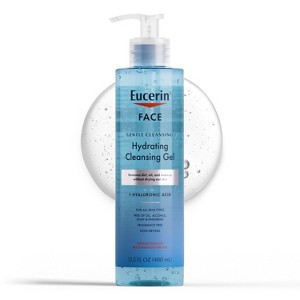 Eucerin Gentle Hydrating Face Cleansing Gel - 13.5 fl oz - 1 of 4