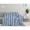 Tirrinia Striped Acrylic Blanket Throw 50"x60", Super Soft Warm Comfy Blankets Bedding Couch Cabin Decorative All Season Throws - 4 of 4