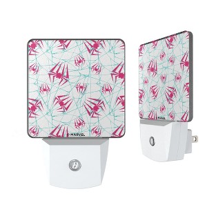 Marvel Spider-Man Pattern Night Light 2-Pack - 1 of 4