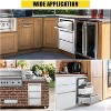 Garvee Stainless Steel BBQ Drawer for Outdoor Kitchen - 30" W x 23" D x 10" H, Weather-Resistant Flush Mount with Silent Operation - 3 of 4