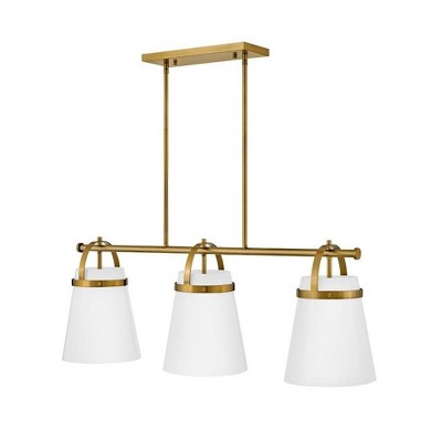 Lark Tori 1 - Light Chandelier in  Lacquered Brass