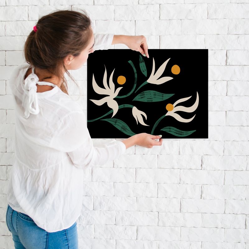 Americanflat Abstract Mid Century Wall Art Room Decor - Abstract Flower by Arty Guava, 2 of 7