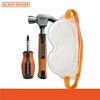 Black and Decker Pretend Play Toolset for kids, Looks like the real tools - 2 of 4