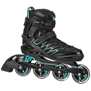 Roller Derby Aerio Q-84 Women's Inline Skates - Black/Mint/Teal