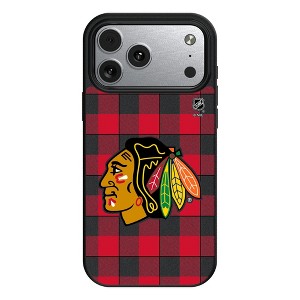 NHL Western Conference Teams Plaid MagSafe Compatible Cell Phone Case for Apple iPhone 17 Series - 1 of 4