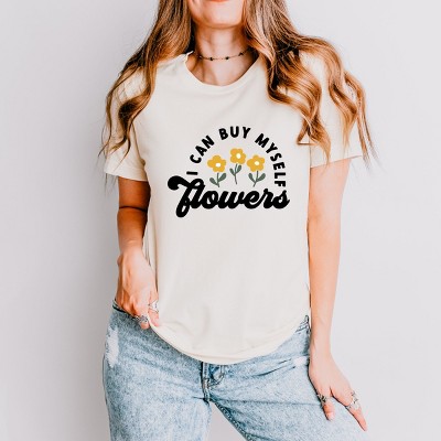 Simply Sage Market I Can Buy Myself Flowers Short Sleeve Tee