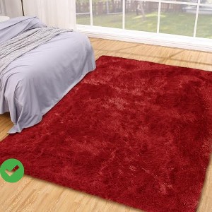 8x10 Area Rug for Living Room Fluffy Rugs Shag Rugs for Bedroom Modern Furry Accent Rugs Carpet - 1 of 4