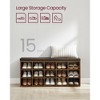 VASAGLE Shoe Rack 5-Tier Shoe Storage Organizer with 4 Mesh Shelves for 16-20 Pairs and Large Surface for Bags - 4 of 4