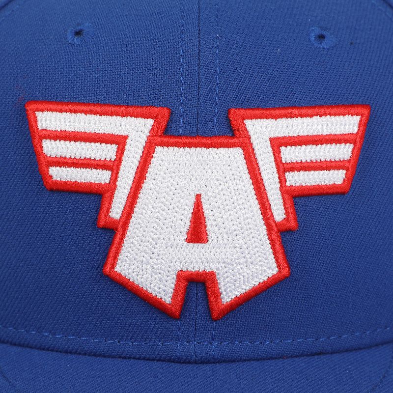 Marvel Universe Captain America A Logo Blue Snapback Hat-OSFA, 4 of 7