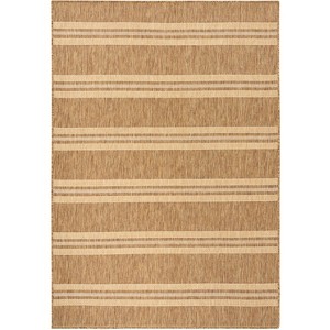 Nourison Horizon Indoor/Outdoor Modern Stripes Flatweave Area Rug - 1 of 4