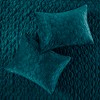 Gracie Mills Gayle 3-Piece Casual Geometric Velvet Quilt Set - 3 of 4