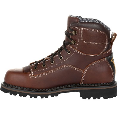 Men's Georgia Boot AMP LT Logger Low Heel Waterproof Work Boot