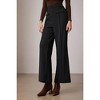 Women's High - Waisted Belted  Pants: Pleated Front & Elastic Back for Work & Casual - 2 of 4