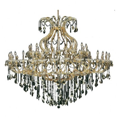 Elegant Lighting Maria Theresa 49 - Light Chandelier in  Gold