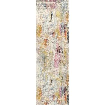 nuLOOM Cézanne Colorful Abstract Area Rug