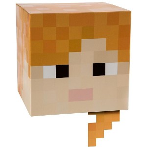 JINX Inc. Minecraft 12" Alex Head Costume Mask - 1 of 1