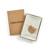 Solino Home Striped Linen Dinner Napkins | Narrow Stripe - 4 of 4