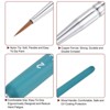 Unique Bargains Detail Nylon Miniature Painting Brush 3 Pcs - 4 of 4