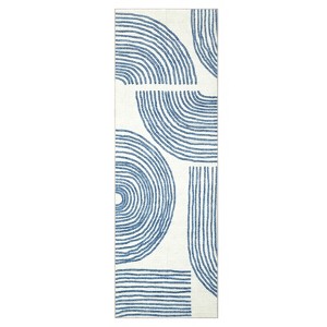 Modern Abstract Living Room Rugs, Indoor Contemporary Soft Non Slip Bedroom Carpet, Machine Washable Indoor Floor Rugs for Dining Room Nursery - 1 of 4