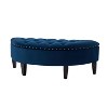 Caspar Storage Bench with Solid wood Legs  | ARTFUL LIVING DESIGN - 2 of 4