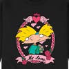Men's - Hey Arnold! - Valentine's My Love Graphic Fleece Sweatshirt - 2 of 4