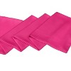 Allegra K Women's Skinny Silky Solid Color Long Scarves Waistband Neck Wraps 1 Pc - 4 of 4