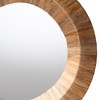 bali & pari Tarun Bohemian Grasscloth Accent Mirror - 3 of 4