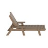 WestinTrends 3 Pieces Set Poly Adirondack Outdoor Chaise Lounges with Side Table - 4 of 4