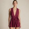 Lands' End Women's SlenderSuit Multi Way Swim Dress One Piece Swimsuit - 4 of 4