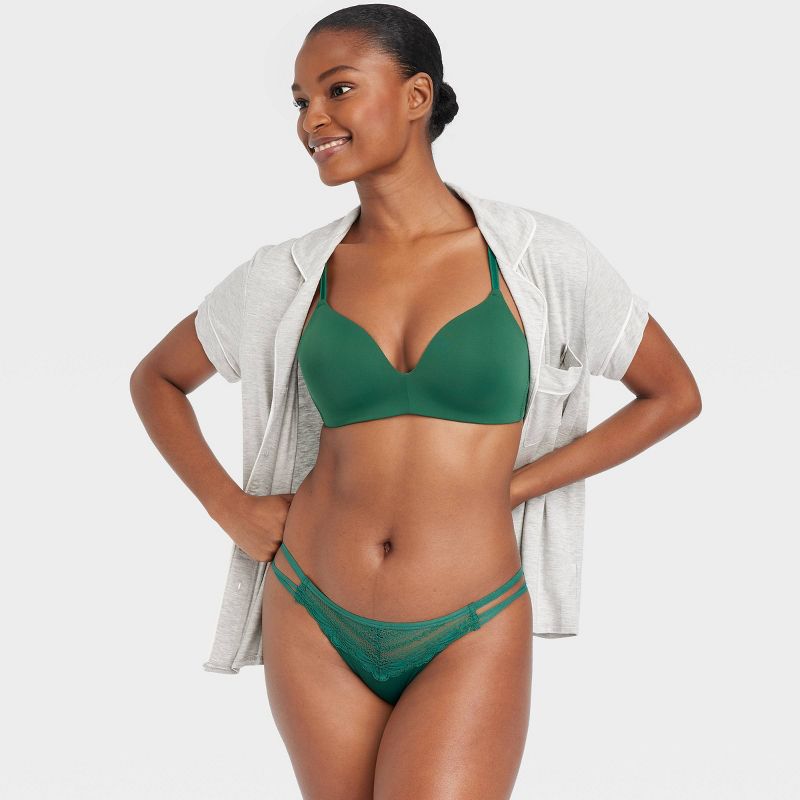 Women&#39;s Bikini Underwear - Auden&#8482; Green, 4 of 6