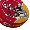 NFL Kansas City Chiefs Split Helmet Circle Plushlete Pillow - 2 of 3
