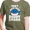 Boys' - Baby Shark - Don't Mess With Dadday Shark Short Sleeve Graphic T-Shirt - 2 of 4