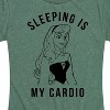 Women's - Disney Princess - Aurora Sleeping Is My Cardio Short Sleeve Graphic T-Shirt - 2 of 4