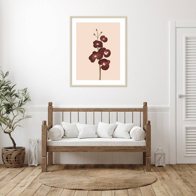 Amanti Art Pastel Flowers IV by Arctic Frame Framed Wall Art Print