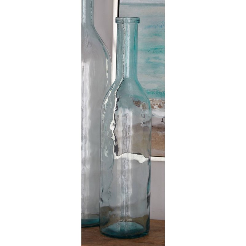 Recycled Glass Spanish Vase Clear - Olivia &#38; May, 2 of 9