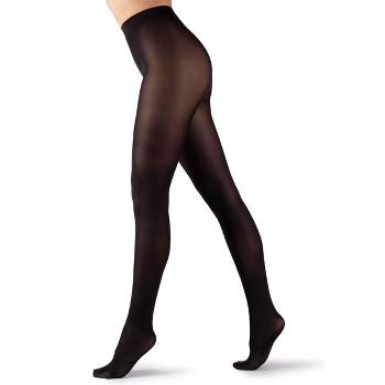 Lechery Women's Over-the-knee Bow Tights (1 Pair) - S/m, Black
