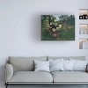 Trademark Fine Art - Henri Rousseau  Rousseau's Jungle I Canvas Art - 2 of 4