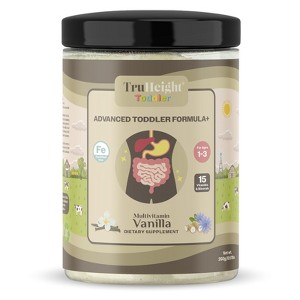 TruHeight Toddler Advanced Formula+ (Vanilla) 16 Vitamins Including Protein, Vitamin C, D, & Iron for 1, 2, 3 Years Old, Pediatric Endorsed Nutrition - 1 of 4