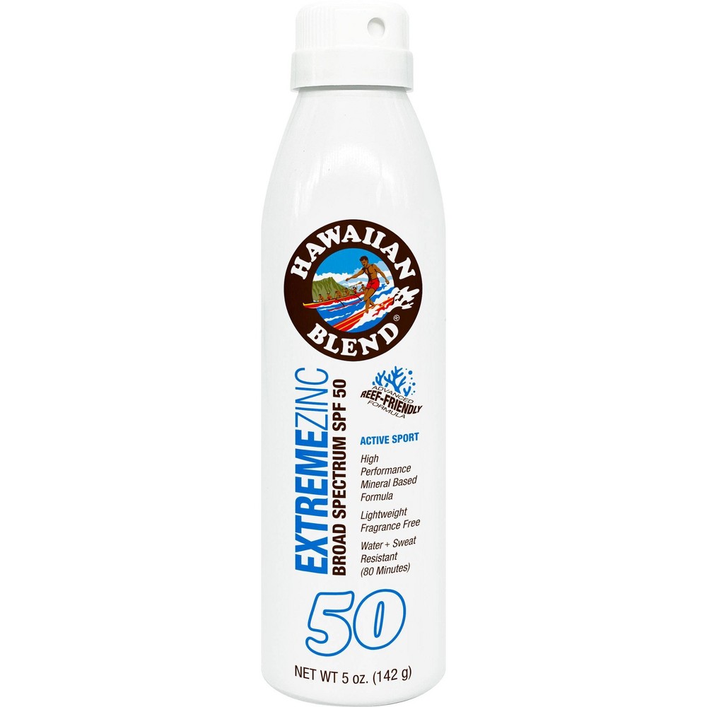 Photos - Sun Skin Care Hawaiian Blend Sensitive Skin Zinc Continuous Sunscreen Spray - SPF 50 - 5