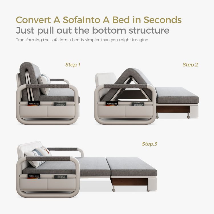 Luck Live sofa bed 62.12"  Sleeper Sofa, Folding Mattress Couch, 4 of 15