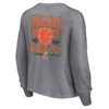 NCAA Miami Hurricanes Women's Gray Long Sleeve T-Shirt - 3 of 3