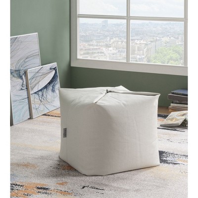 Loungie Bean Bag Chair/Ottoman/Floor Pillow 3-in-1