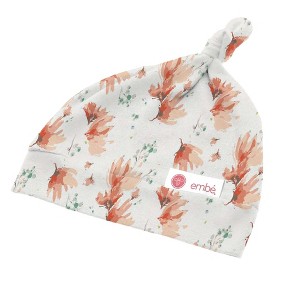 embe Newborn Top Knot Hat, One-Size - 1 of 3