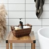 BRINJOY Boho Decor & Storage Woven Baskets (2pcs, White) - All-Room Fit " - 2 of 4
