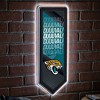Evergreen Ultra-Thin Glazelight LED Wall Decor, Pennant, Jacksonville Jaguars- 9 x 23 Inches Made In USA - 2 of 4